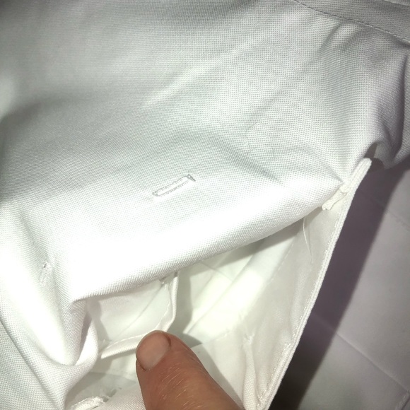 MH Pilot White Button up Work Shirts Lot of 2 Size 16 NWOT - Picture 10 of 10